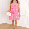 Cheerful Moment Eyelet Mini Dress Image 1
