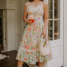 Whimsical Ways Floral Midi Dress Image 1