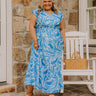 Ocean Whisper Midi Dress Curves Image 1