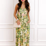 Golden Hour Chic Linen-Blend Midi Dress Image 1