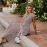 Harvest Stroll Gingham Midi Dress Image 1
