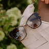 Quay All Talk Oversized Cat Eye Sunnies in Tortoiseshell Image 1