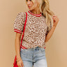 Spotted And Chic Knit Top Image 1