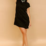 City Sleek Mini Dress in Black Image 1