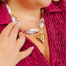 Palm Scarf Necklace Image 1