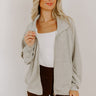 Morning Dew Scuba Zip-Up Sweater in Grey Image 1