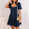 Darling Gaze Denim Mini Dress Image 1