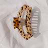 Open Large Hair Claw Clip in Blonde Tortoiseshell Image 1