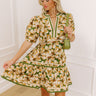 Sweet Magnolias Floral Mini Dress Image 1