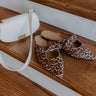 The Nellie Faux Suede Flats in Leopard Image 1