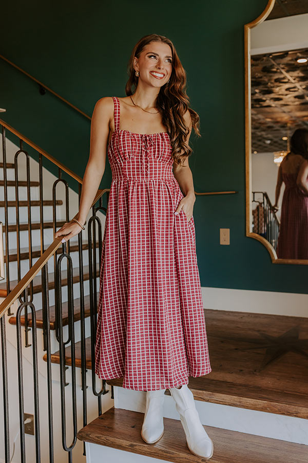 Picnic Days Gingham Dress