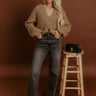 Hidden Jean Ella High Waist Straight Leg Ankle Jean Image - 1