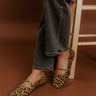 Adele Patent Leopard Flats Image 1