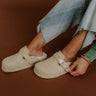 Portland Felt Mule Clogs in Oatmeal Image 1