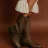Autumn Faux Leather Boot in Espresso Image 1