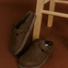 Portland Felt Mule Clogs in Espresso Image 1