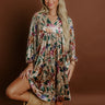 Willow Walk Floral Velvet Mini Dress Image 1