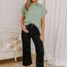 RISEN Alina High Waist Wide Leg Jean Image - 1