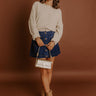 The Violet High Waist Denim Mini Skirt Image 1