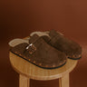 Tori Faux Nubuck Clogs Image 1