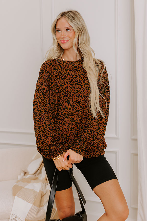 Wild Side Leopard Knit Top Image 2