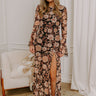 Charm And Chic Floral Mesh Maxi Dress Image 1