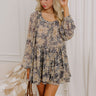 Feeling Boho Floral Romper Dress Image 1