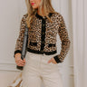 Urban Lifestyle Leopard Knit Cardigan Image 1