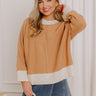 Pumpkin Spice Cuddles Knit Sweater Image 1