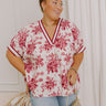 Sugar And Chic Floral Shift Top Curves Image 1