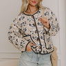Cool Breeze Floral Embroidered Jacket Image 1