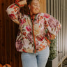 Autumn In Bloom Button Down Top Curves Image 1