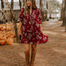Dashing Darling Floral Mini Dress Image 1