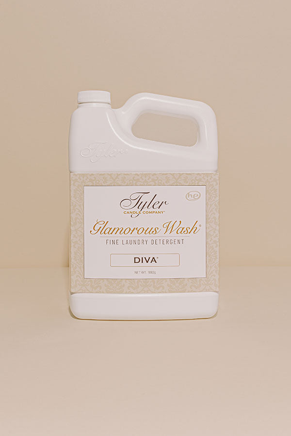 Tyler Candle Company Glamorous Wash Detergent Large Bottle in Diva Image - 2