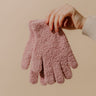 Barefoot Dreams CozyChic Gloves in Teaberry Image - 1