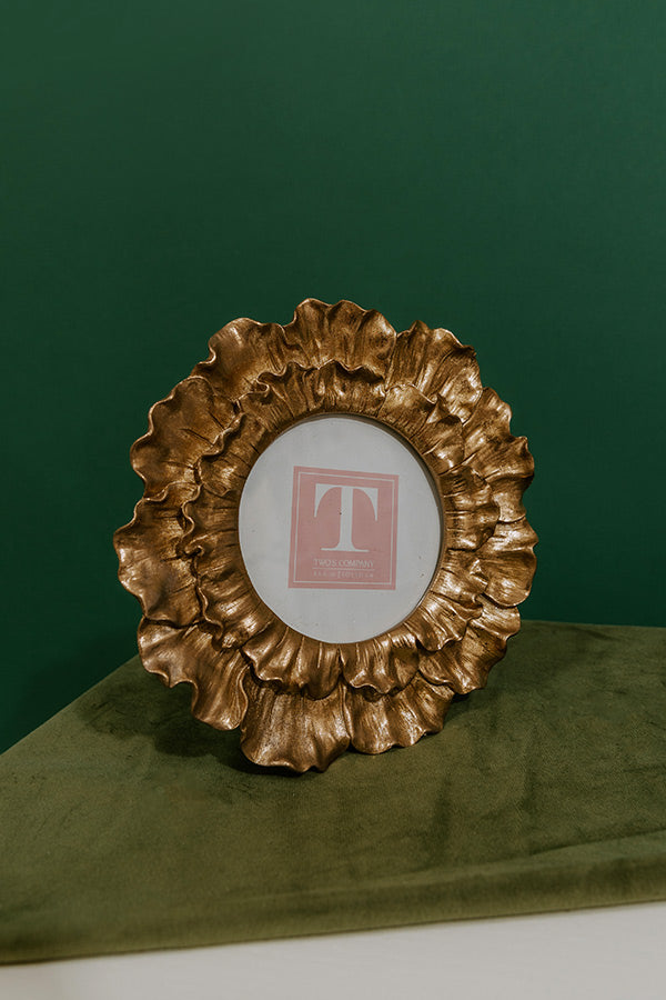 Fleur D'Or Golden Hour Flower Photo Frame Image - 1