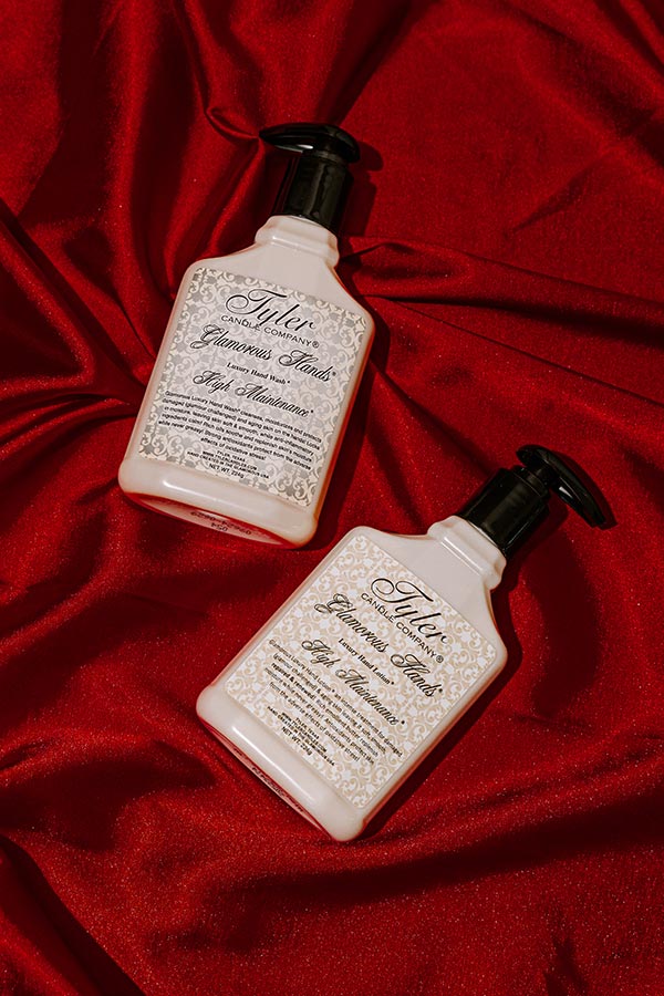 Tyler Candle Company Glamours Hands Gift Set in High Maintenance Image - 1
