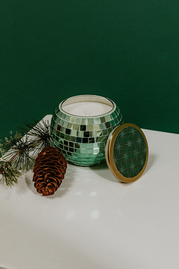 Paddywax Magique Disco Ball Candle in Tabac and Pine Image - 1