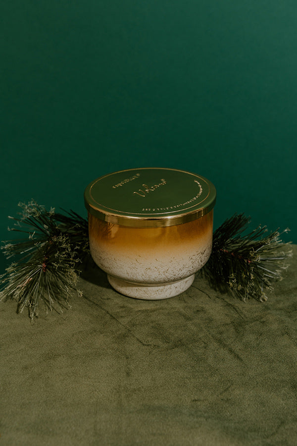 Capri Blue Volcano Glimmer Inverted Candle Image - 1