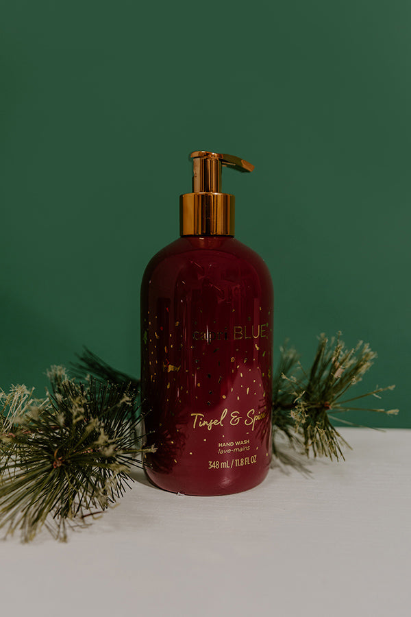 Capri Blue Glimmer Hand Wash in Tinsel and Spice Image - 1