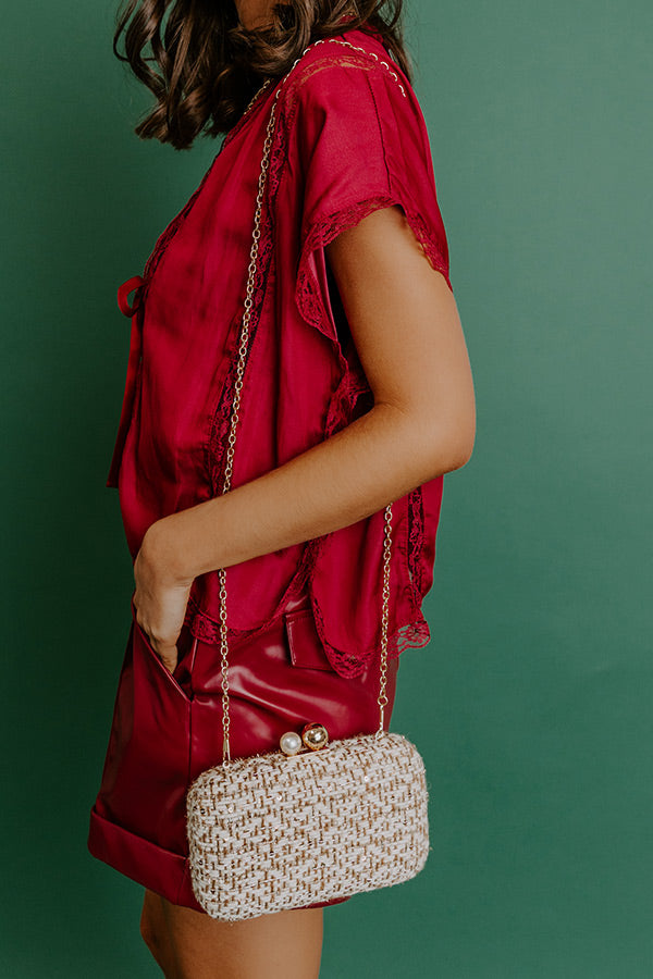 Shiraleah Mabel Tweed Minaudiere Image - 2