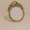 Beautiful Bow Round Photo Frame Image - 1