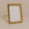 Gold Ruffle Photo Frame Image - 1