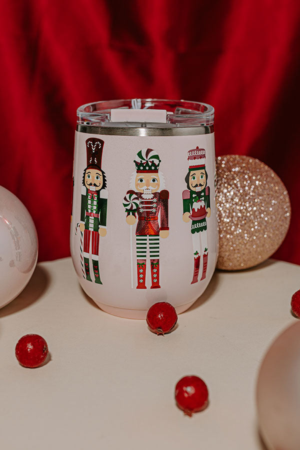 Swig Sugar Plum Soldiers Stemless Wine Image - 1