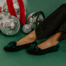 Sugar Rush Velvet Flats in Forest Image 1