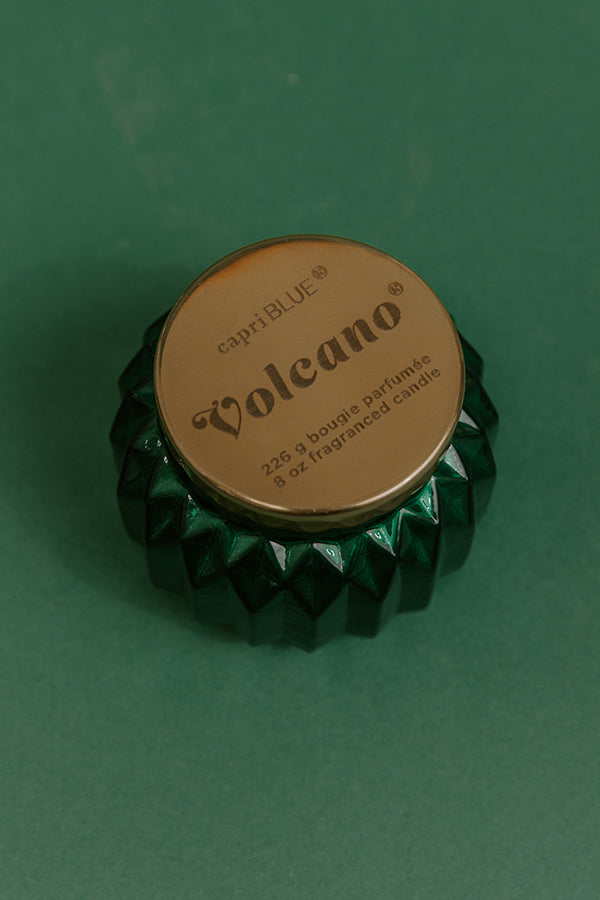 Capri Blue Royal Gem Volcano Twist Petite Candle Image - 2