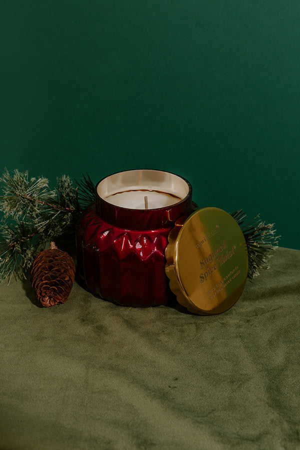 Capri Blue Royal Gem Sugared Spice Twist Candle Image - 1
