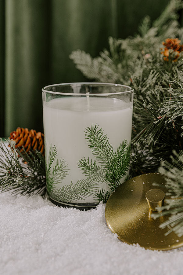 Thymes Frasier Fir Heritage Medium Pine Needle Luminary Candle Image - 1