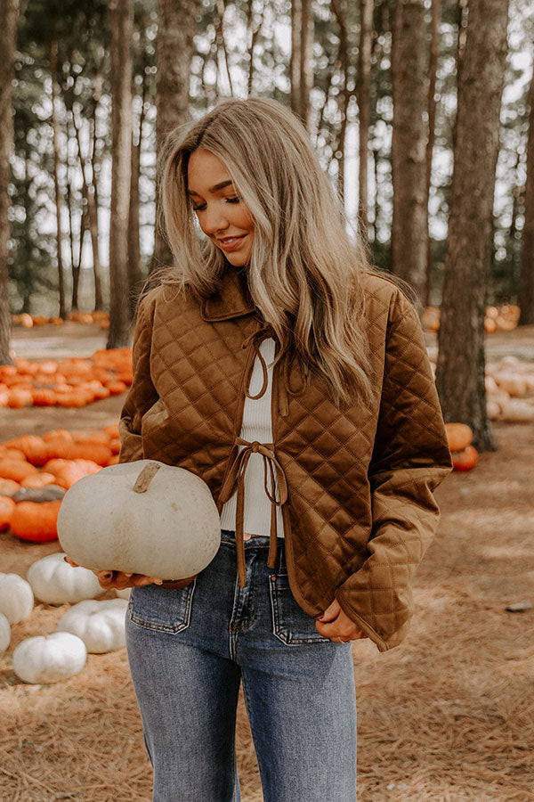 Central Park Chic Quilted Velvet Jacket Image 1