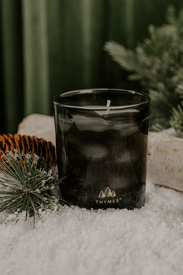 Thymes Noir Woods Poured Candle Image - 1
